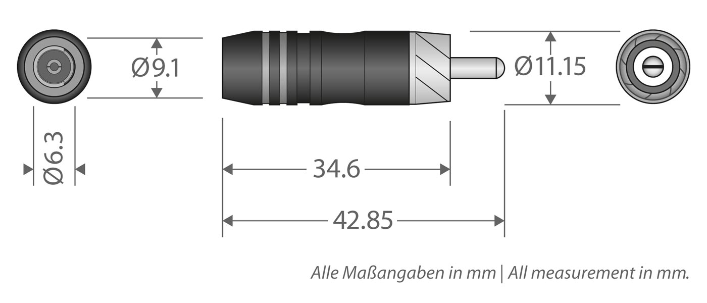 Sinuslive CS Cinchstecker