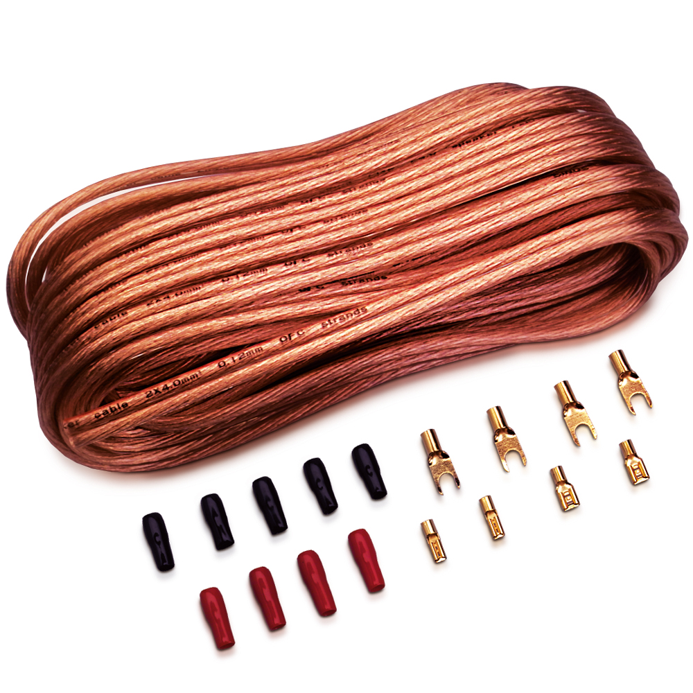Lautsprecherkabel-Set 10m