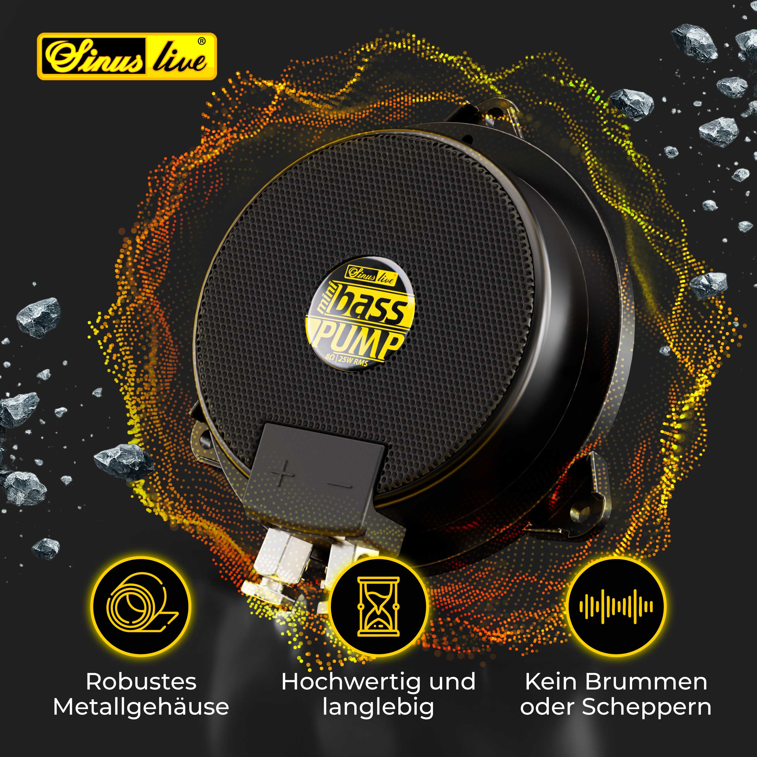 Sinuslive MINI-bassPump 8 Ohm