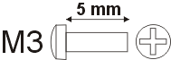Madenschraube M3x5