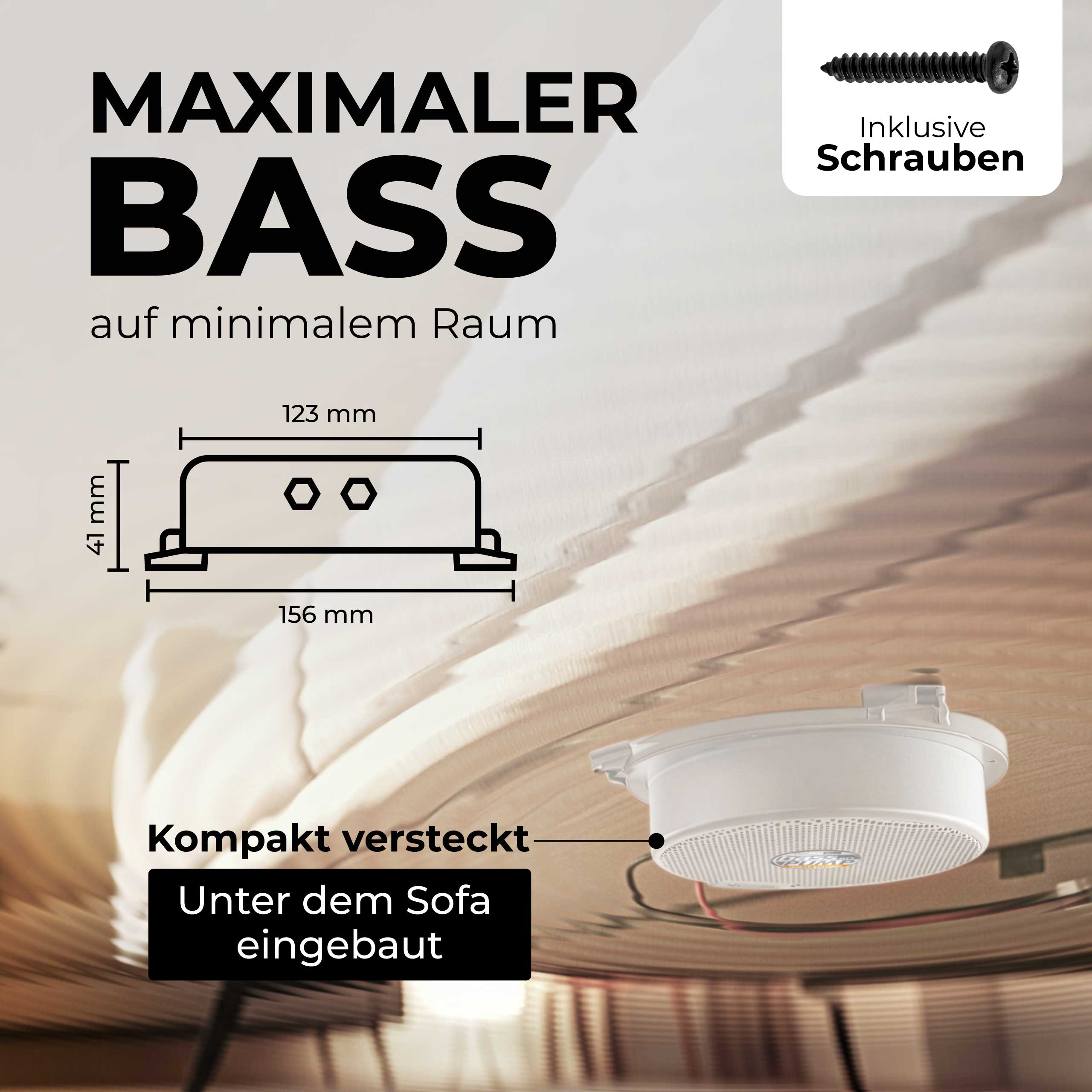 Sinuslive bassPUMP White Edition 8Ohm