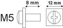 Madenschraube M5x8