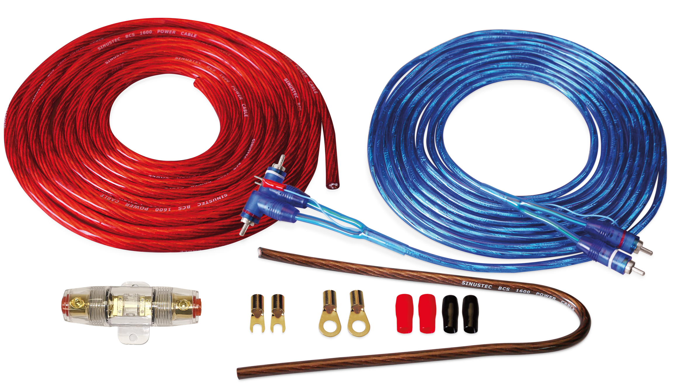 Sinustec BCS-1600 5m Car-Hifi Batteriekabel Set 16mm²