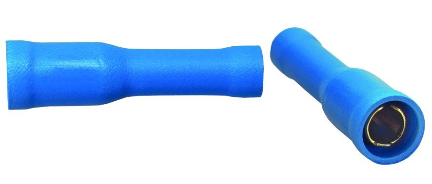 Sinuslive RH-2,5 Rundsteckhülsen 10 Stück Kabeleingang 1,5mm² bis 2,5mm²