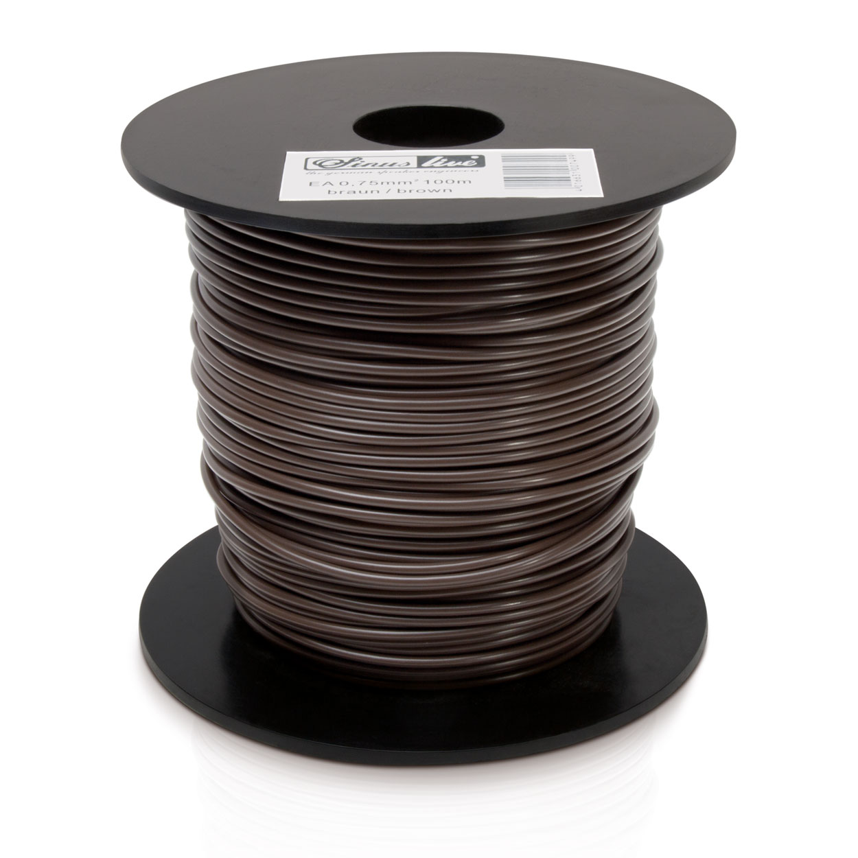 EA-0,75 braun 100m Rolle 0,75mm²